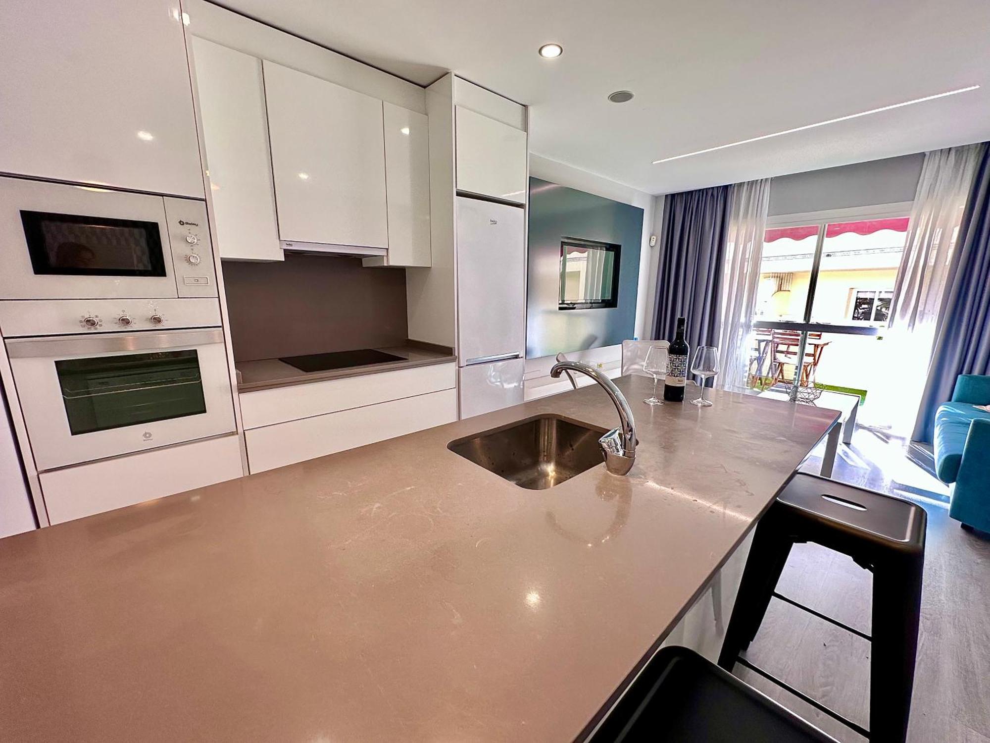 Apartament Apartamento Con Vistas, Urb. Mijas Golf. Santa Fe de los Boliches Zewnętrze zdjęcie
